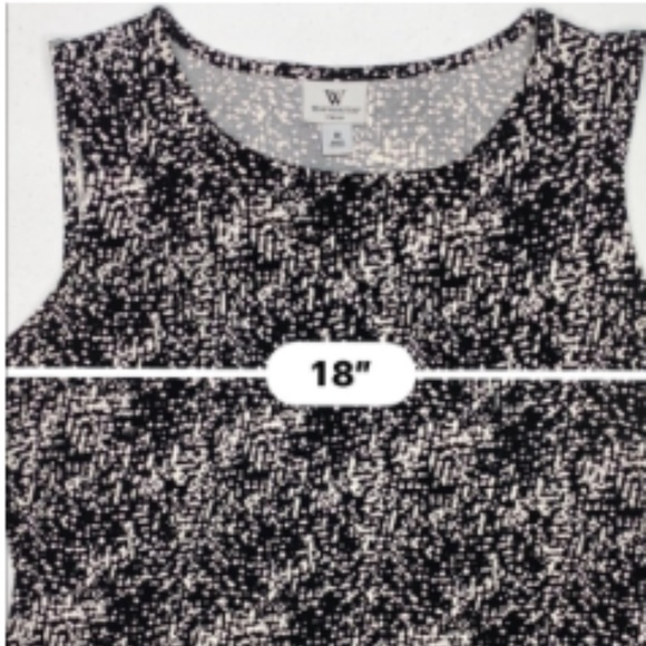 Worthington BLK/WHT Tank, M. Winter Sale - Picture 7 of 9